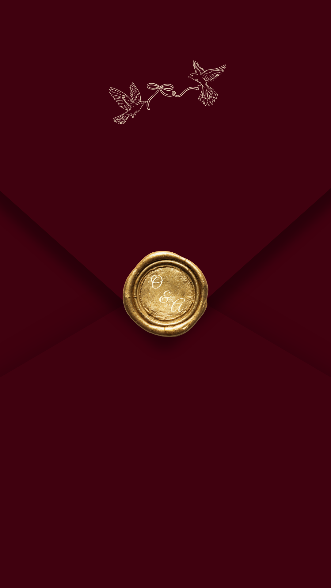 Oumaima & Abdulla wedding invitation